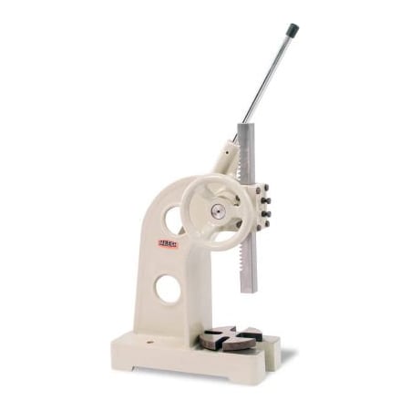 Baileigh Industrial Holdings Baileigh Industrial Manually Operated 3 Ton Ratcheting Arbor Press, 11in Max Ram to Table 1000260